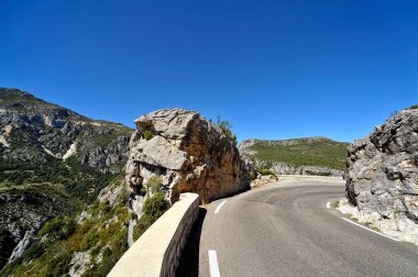 Verdon Kanyonu manzarası
