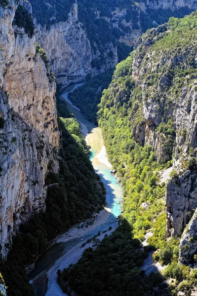 Verdon Kanyon Látképe — Stock Fotó