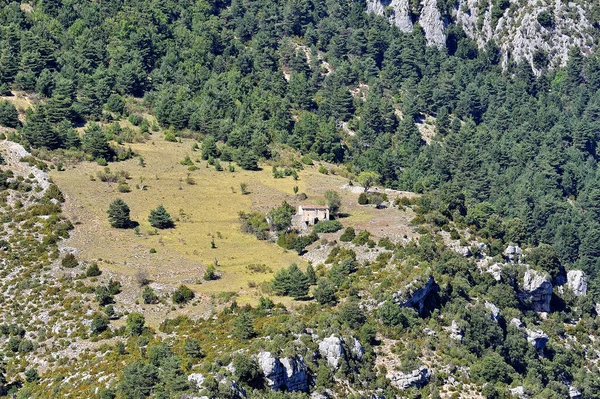 Utsikt Över Verdons Kanjon — Stockfoto