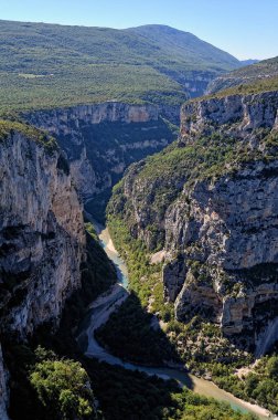 Verdon Kanyonu manzarası