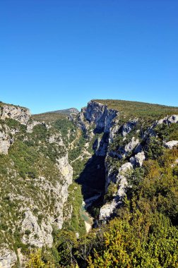 Verdon Kanyonu manzarası