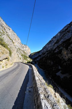 Verdon Kanyonu manzarası