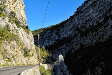 Verdon Kanyonu manzarası