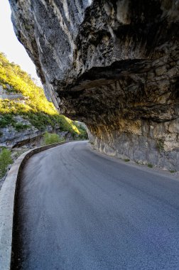 Verdon Kanyonu manzarası
