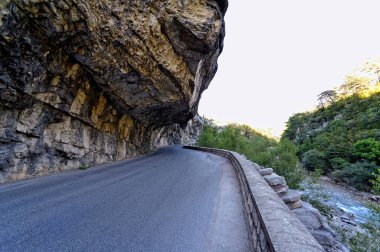 Verdon Kanyonu manzarası