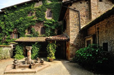 Grazzano Visconti 'de güzel bir tur.