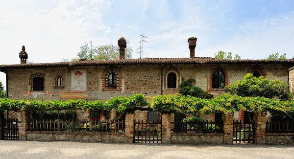 Eine Schöne Tour Grazzano Visconti — Stockfoto