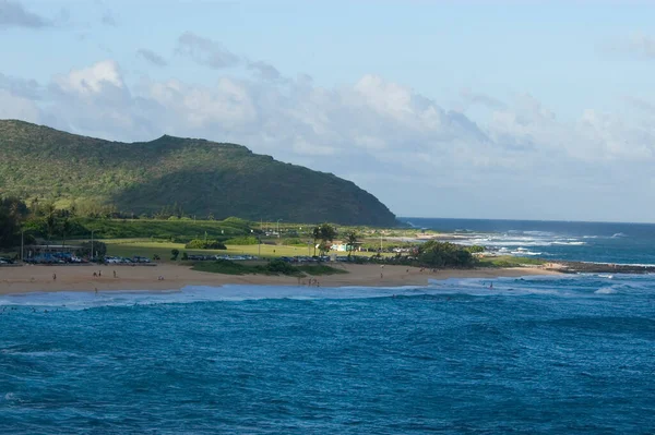 Oahu Adasının Güzel Denizi — Stok fotoğraf