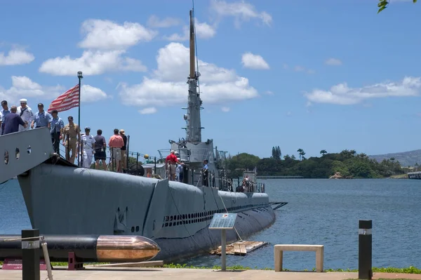 Arizona Memorial Boot Aus Dem Zweiten Weltkrieg — Stockfoto