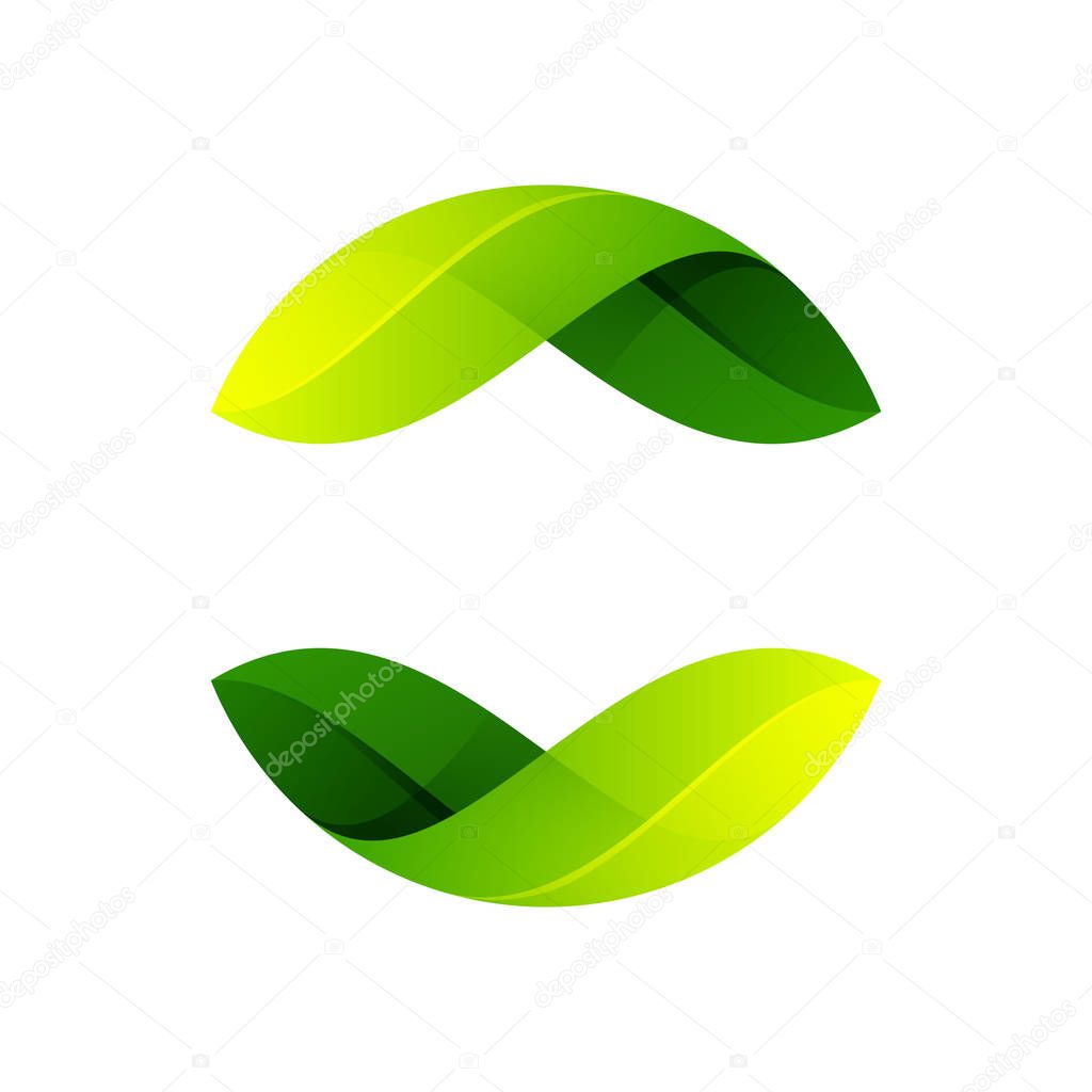 Vector design template elements for vegan, bio, raw, organic template.