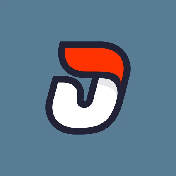 Snelle Snelheid Letter Logo Vector Sport Stijl Lettertype Voor Atletische — Stockvector