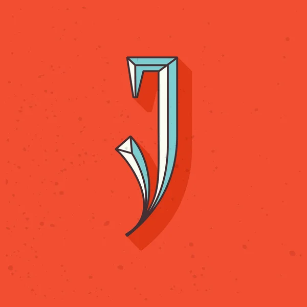 Logotipo Letra Retro Comprimido Fonte Blackletter Perfeito Para Usar Qualquer —  Vetores de Stock
