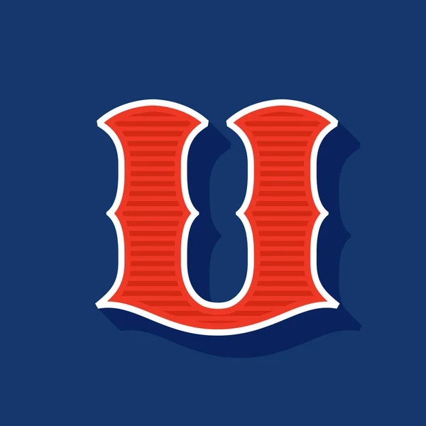 Κλασικό Στυλ Γράμμα Sport Λογότυπο Ρετρό Γραμματοσειρά Ιδανικό Για Χρήση — Διανυσματικό Αρχείο