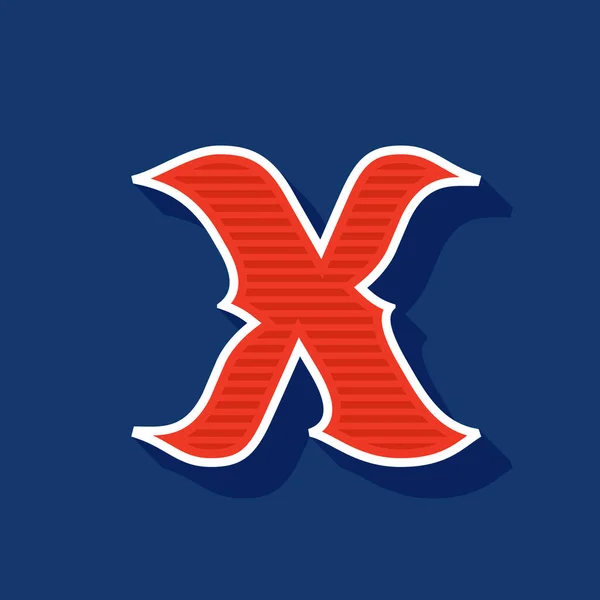 Κλασικό Λογότυπο Γράμμα Sport Ρετρό Γραμματοσειρά Ιδανικό Για Χρήση Κάθε — Διανυσματικό Αρχείο