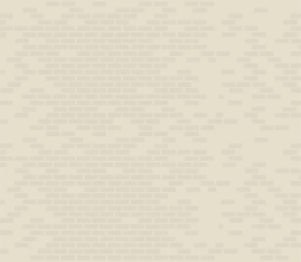 Mur en brique beige plat isolé — Image vectorielle
