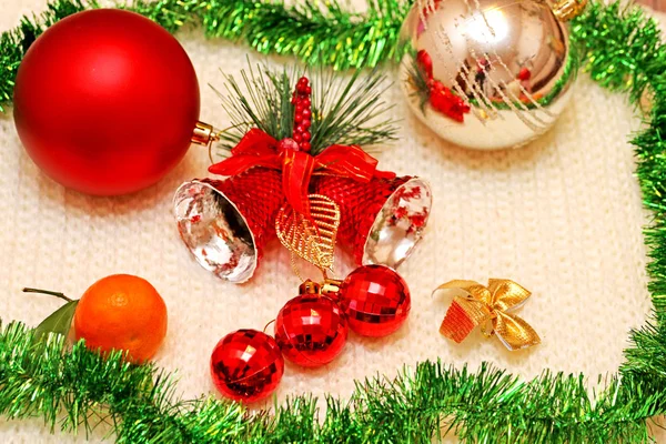 Christmas Greetings Greeting Card — Stock Photo, Image