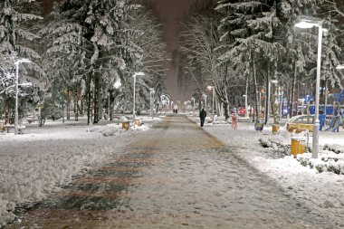 parça kar açıktır