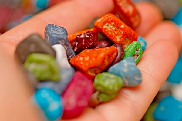 조약돌 화려한 사탕을 — 스톡 사진