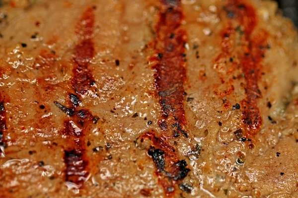 Carne Parrilla Asada Sabrosa — Foto de Stock