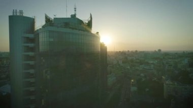 İş Merkezi Parus, Kiev, Ukrayna üzerinden uçuş - 18 Haziran 2020