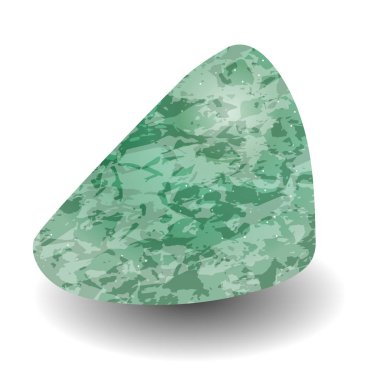 Yıldıztaşı. Yuvarlatılmış üçgen şekli. Değerli taş, taş, mineral. Yarı saydam ham taş parçası. Doku katmanları ve kısıtlamalar taş. Jeoloji araştırma bilim takı arka plan