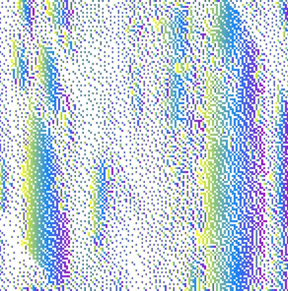 Holi Hindu Frühlingsfest Regenbogengradienten Hintergrund Pixel Grunge Textur Weißer Hintergrund — Stockvektor