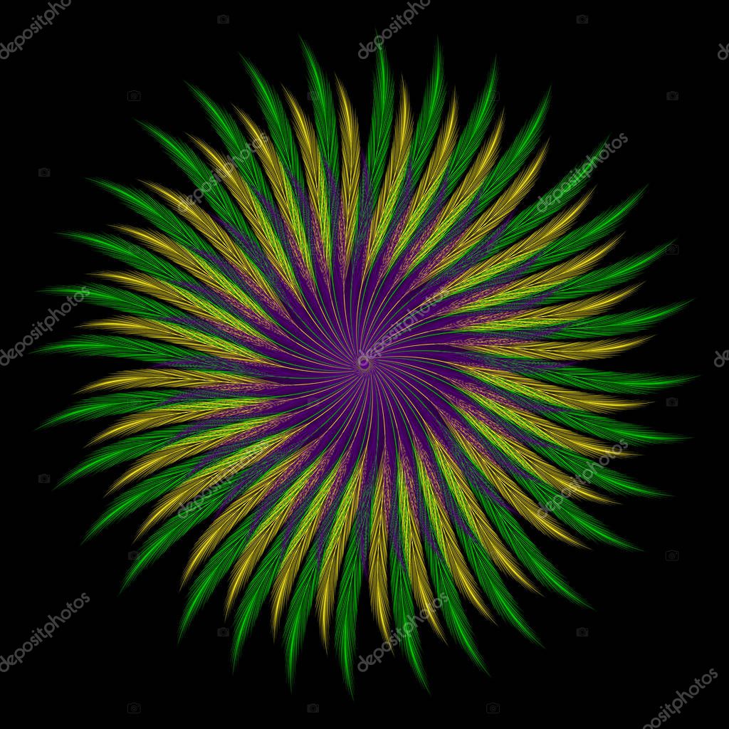 Mardi gras. Shrove Tuesday. Template for invitation, ticket, banner. Colored feathers arranged in a circle