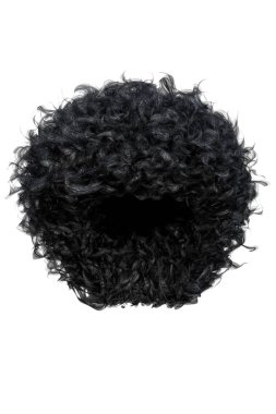 Afro Kıllı İzole Afro-Amerikan, 3D çizim, 3D Görüntü