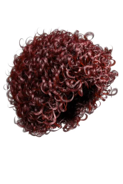 Afro Hair Isolasi Afrika Amerika Ilustrasi Rendering — Stok Foto