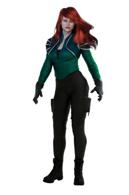 İzole edilmiş beyaz arkaplan, 3 boyutlu illüstrasyon, 3 boyutlu görüntüleme