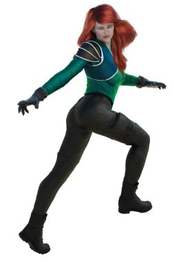 İzole edilmiş beyaz arkaplan, 3 boyutlu illüstrasyon, 3 boyutlu görüntüleme