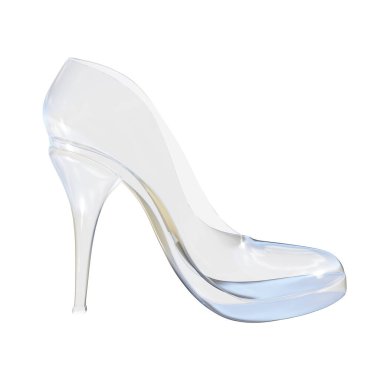 Camdan Ayakkabı, 3D Görüntü, 3D Görüntü