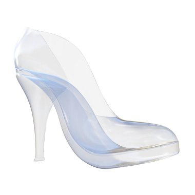 Camdan Ayakkabı, 3D Görüntü, 3D Görüntü