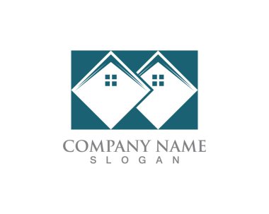 Basit ev ev Emlak Logo