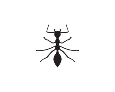 Karınca Logo şablonu vektör illustratio