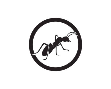 Karınca Logo şablonu vektör illustratio