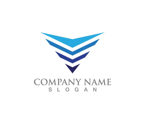 Logotipo Negócio Logotipo Símbolos Modelo —  Vetores de Stock