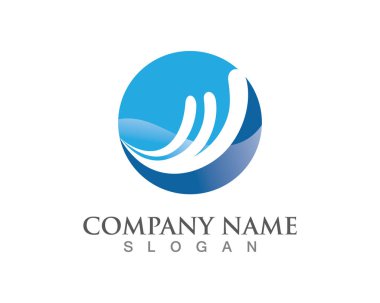 Su doğa logo ve sembolleri şablon simgeler ap