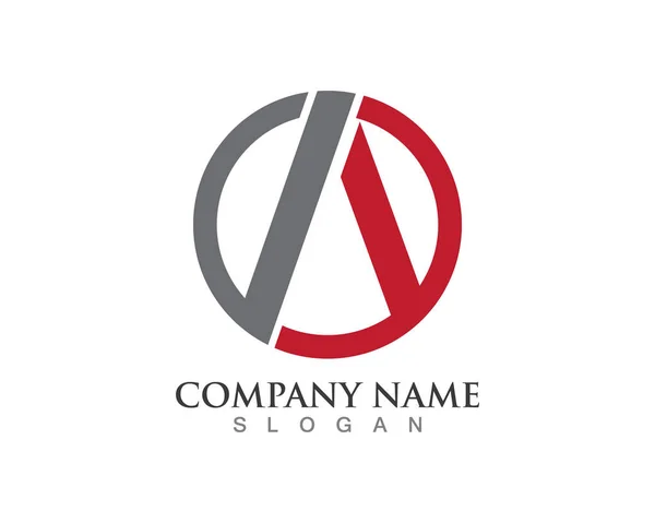 Brev Logo Business Template Vector Ikon — Stock vektor