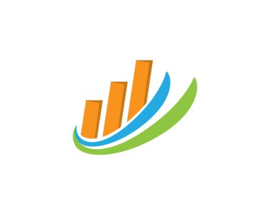 logo ve sembolleri vektör kavramı illustratio finanse