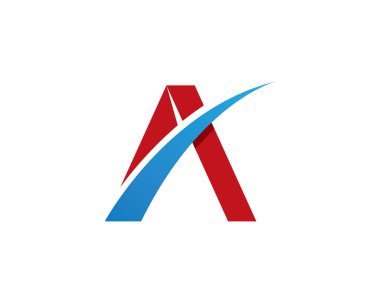 Bir Harf Logosu İş Şablonu