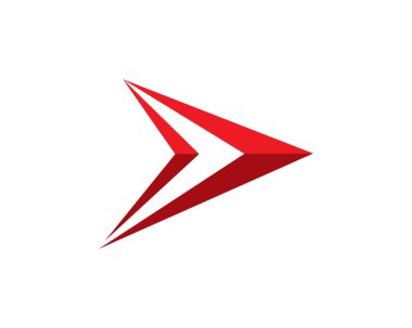 Daha hızlı Logo şablonu vektör simge illüstrasyon desig