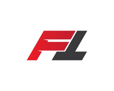 F logosu ve sembolleri şablon vektör simgeler