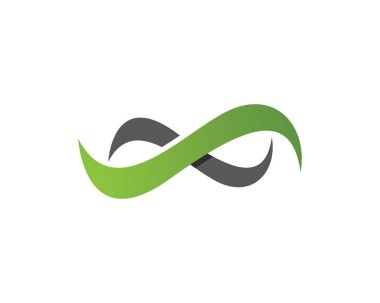 Sonsuzluk logosu ve sembol simge simgeleri uygulaması 