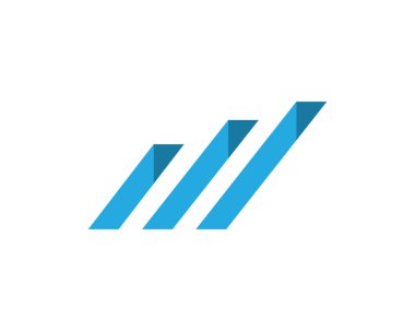 İş Finans logo ve sembolleri kavramı illustratio vektör