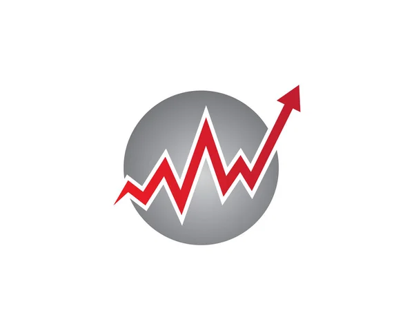 Financiamento Logotipo Símbolos Conceito Vetor Illustratio — Vetor de Stock