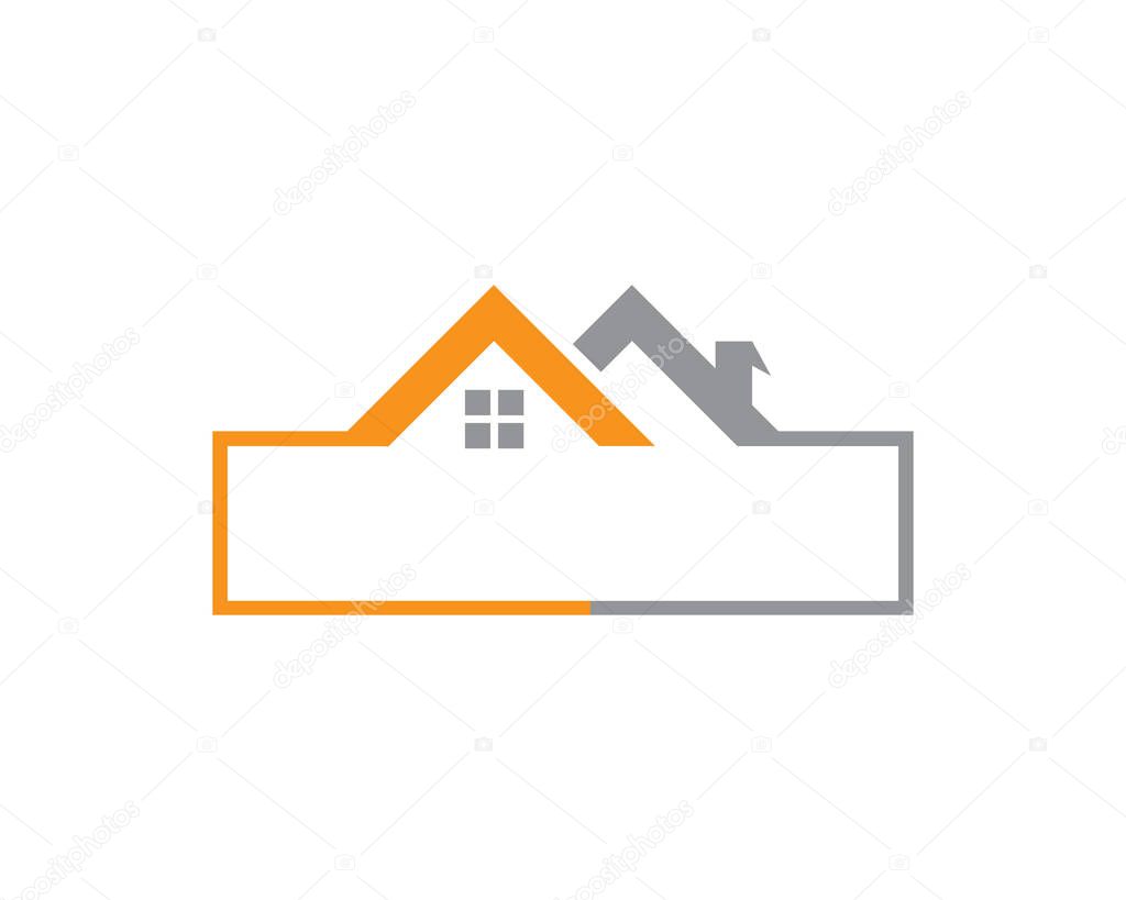 Property house and home logos template vecto