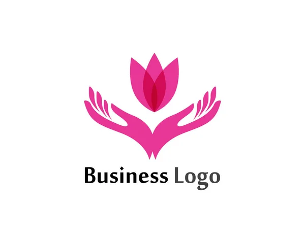 Lotus Flower Pour Bien Être Spa Yoga Illustration Vectorielle — Image vectorielle