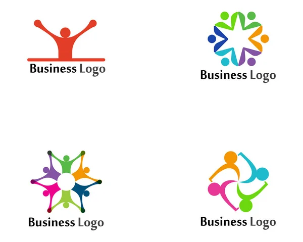 Logo Symboly Komunity Starají — Stockový vektor