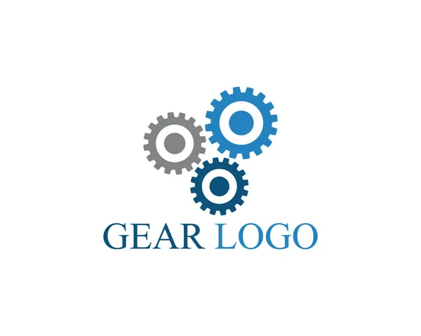 Рисунок Векторных Значков Gear Logo — стоковый вектор